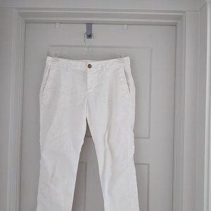 Women's White GAP Khakis Size 6